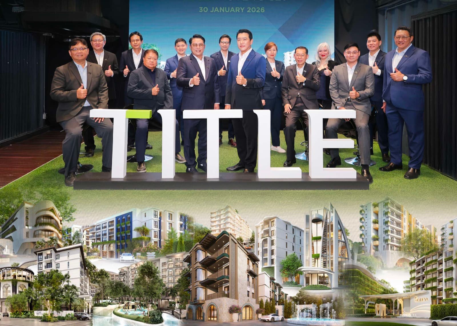 The Title company profile cover