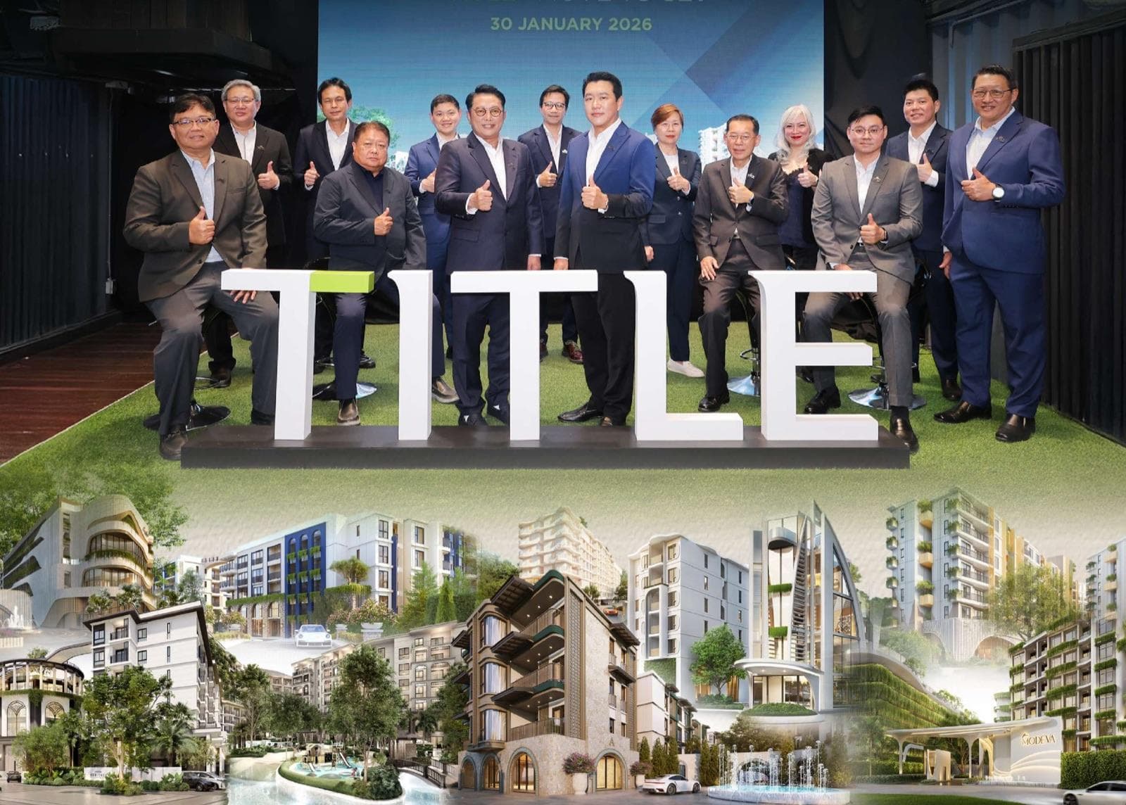The Title company profile cover